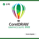CorelDRAW Graphics Suite 2022 Licença Permanente | 2 PCs