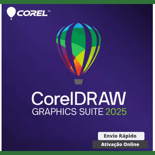 CorelDRAW 2025 Licença Permanente | 2 PCs