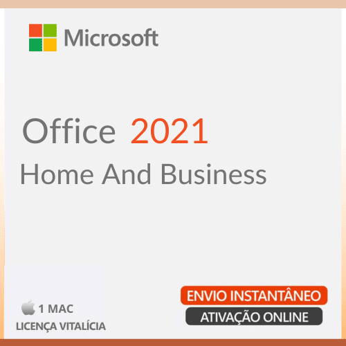 Office 2021 Home and Business para Mac - Licença Original