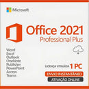 Office Pro 2021 Licença Original Vitalícia