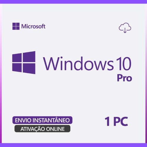 Windows 10 Pro Licença Original Vitalícia