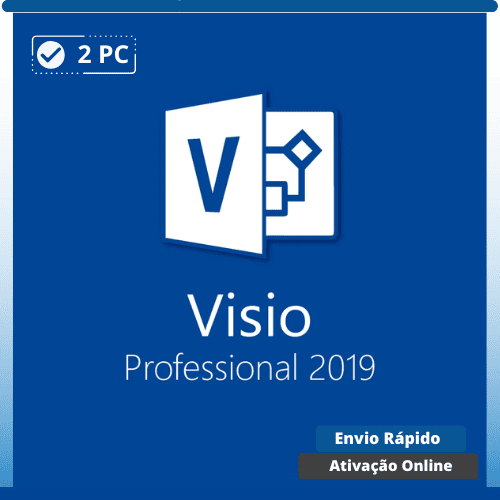 Visio 2019 Pro - Licença Original Vitalícia